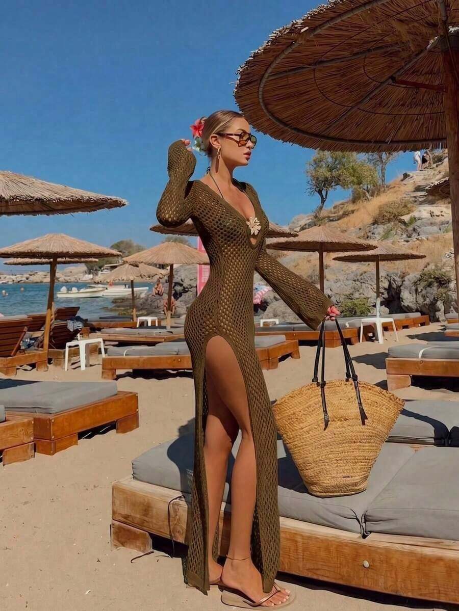 Women Burkinis - 深駱駝 - 查看 1