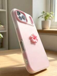 2-In-1 Mobile Phone Case, 2026's Latest Hot-Selling Shockproof Silicone Case With Grip And Matching Lanyard For Galaxy S26, S25, S24, S24 Plus/S24+, S24 Ultra, S24 FE, S20, S21, S22, S23 And 11/11 Pro/11 Pro Max, 12/12 Pro/12 Pro Max, 13/13 Pro/13 Pro Max, 14/14 Pro/14 Pro Max, 15/15 Pro/15 Pro Max, 16/16 Pro/16 Pro Max, 16E, G04/G05/G13/G14/G15/G22/G24/G32/G60/G85 - Pink - View 5