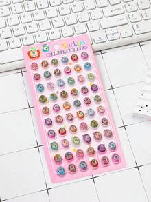 【2026新款】彩色3D环氧树脂贴纸 - 3D蛋形贴纸 - 可爱动物系列 - 防水、可重复使用、可重新定位、自粘、高品质树脂 - 适用于智能手机、手机壳、笔记本电脑、台式电脑、平板电脑、文具、笔记本、计划本、剪贴簿、马克杯、水瓶 - 多色[款式/包裝隨機] - 查看 11