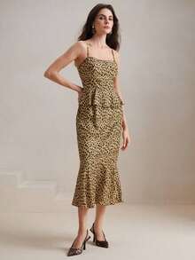 Women Midi Dresses - Multicolor - View 7