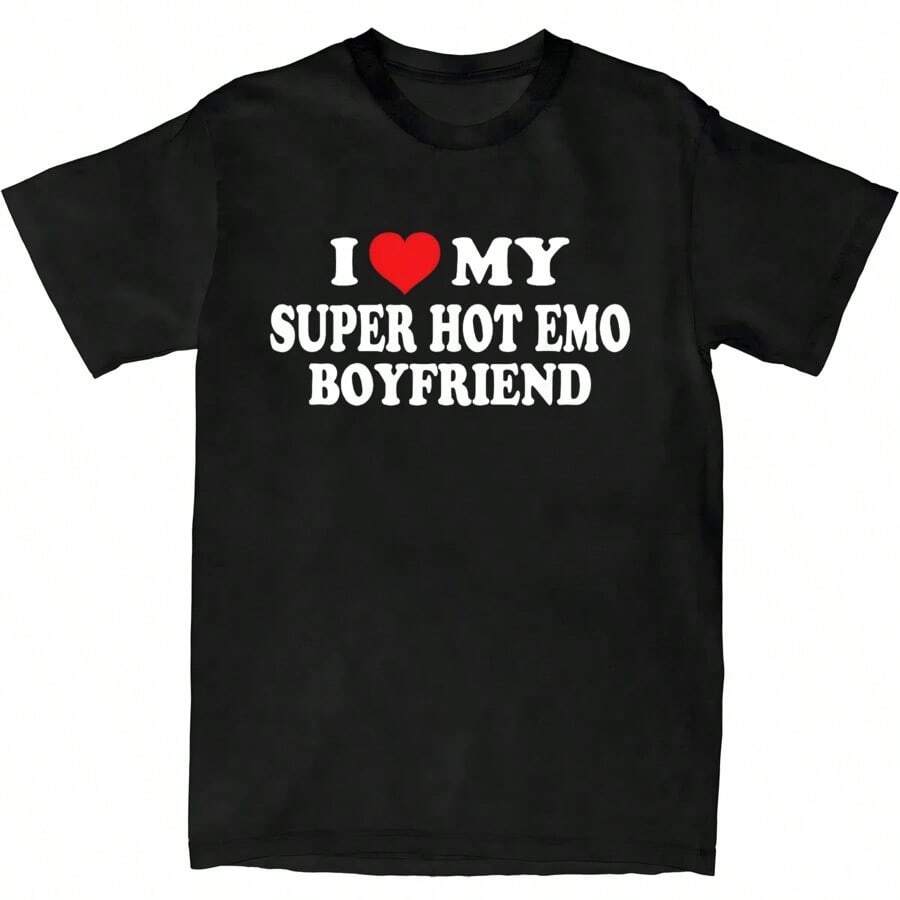 I Love My Sexy Lesbian Girlfriend, I Love My Sexy Lesbian Girlfriend, T-Shirt. - 黑色 9 - 查看 1