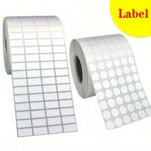 Diamond Painting Accessory Labels, Storage Container Stickers, Product Name And Number Labels, White Stickers Small Blank Self-Adhesive Writable Square And Round Stickers, 5D DIY Diamond Painting Tools - Sets - View 1