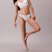 Calvin Klein Calvinklein Icon Cotton Modal Lift Bralette QF8500 - White - View 6
