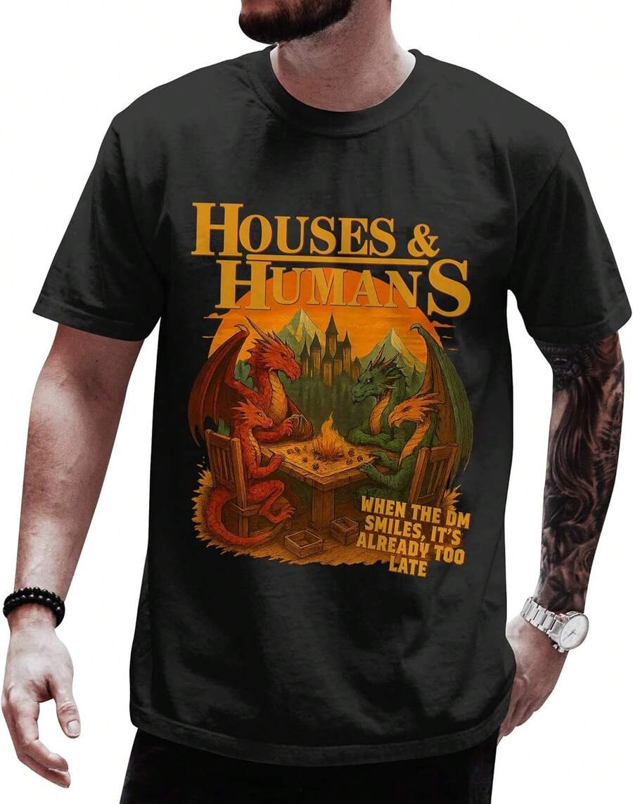 Camiseta del Día de la Madre para Mujeres - Camisas del Día del Padre para Papás - Camiseta para Regalos de Papá de Hija - Camiseta Gamer Dragon 2 - Ver 1