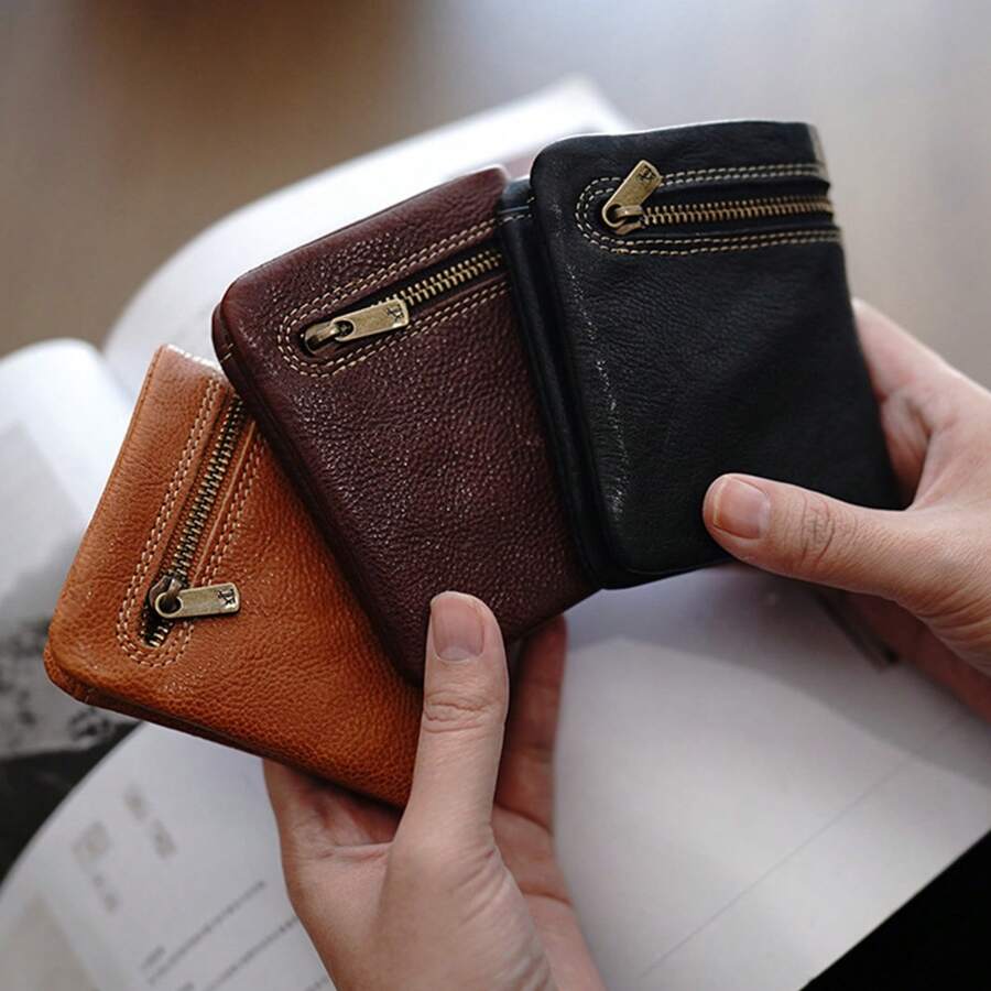 Men Wallet & Check Holder - Black - View 1