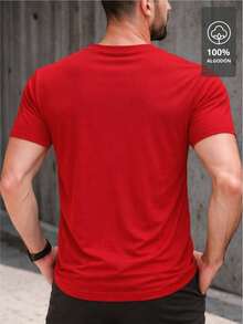 Playera Estampada de Hombre RUN FASTER - Edición Elite |   100% Algodón - Negro - Ver 10