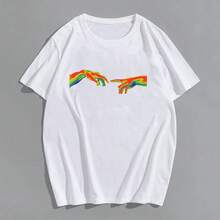 ¡La camiseta de mujer más popular de 2026! Camiseta de manga corta para mujer, moderna, juvenil, ligera e informal con ajuste ajustable. Camiseta de eNdi. ¡El material es  y confiable! - 44 RU - Ver 1