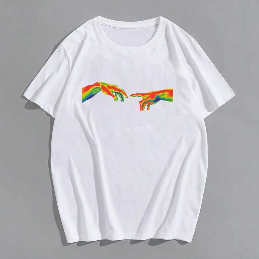 ¡La camiseta de mujer más popular de 2026! Camiseta de manga corta para mujer, moderna, juvenil, ligera e informal con ajuste ajustable. Camiseta de eNdi. ¡El material es y confiable! - 44 RU - Ver 1