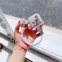 Ốp bảo vệ TPU trong suốt họa tiết đại dương tối giản dành cho bộ sạc nhanh 20W và cáp sạc, thiết kế hình cá voi dễ thương. - Nhiều màu - Xem 7