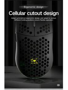 無線滑鼠 人體工學設計 6 個靜音按鈕 2.4G 無線連接 附 USB Mini 接收器 5 段 DPI 設置 最高 4000DPI 相容 PC/Linux 筆電 可充電 - M1-白色 - 查看 8