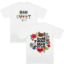 Camisetas  X Debi Tirar Mas Fotos World Tour 2026, Ropa Masculina Casual, Camiseta de Algodón de Alta Calidad, Moda Y2K, Unisex - Blanco - Ver 6