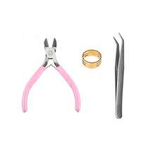 KLONKEE 6pcs Jewelry Making Tool Kit, Including Pliers Tool Set, Large Rectangular Felt Bead Mat, Bead Design Board With Centimeter Scale, Bead Tray, Needles, Round-Nose And Wire Cutter, Suitable For Handmade Jewelry, Bead Repair, Wire Wrapping, Beads And Crafts - Multicolor - View 15