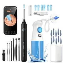 Ear Wax Removal - Ear Cleaner - Ear - Ear Wax Removal Kit - Ear Wax Removal Tool - 1080HD Effective For Cleaning Ear Wax Build-Up, Ear Pick And Ear Cleaner Two-Piece Set For Use Together, Recommended Holiday Gifts - A - View 1