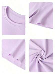 Women T-Shirts - Purpe - View 5