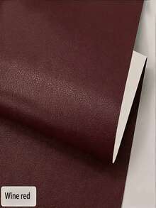 PIN 1 Roll Large Size Artificial Leather Repair Patch, Size 121*31cm, Suitable For Car Interior, Furniture And Sofa. This Self-Adhesive Faux Leather Patch Has Strong Adhesive Backing And Scratch-Resistant. - Lychee Pattern - View 14