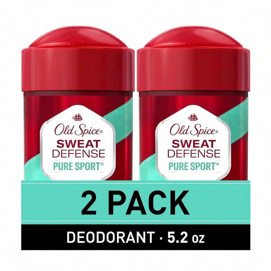 Old Spice Antiperspirant And Deodorant For Men, 24/7 Sweat And Odor Protection, Legendary Fragrance, Sweat Defense, Pure Sport Plus, 2.6 Oz Twin Pack - 預設香味類型 - 查看 1