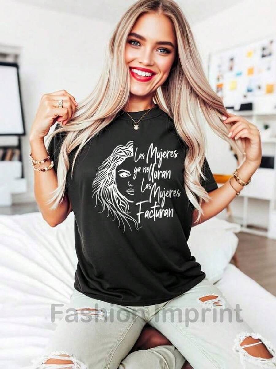 Women T-Shirts - Black - View 1