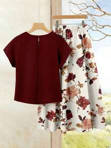 Women Midi Dresses - Multicolor 6 - View 2