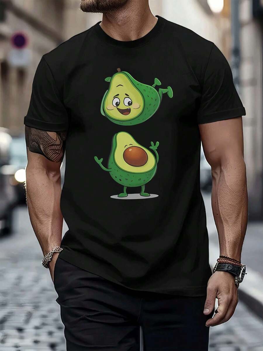 Men T-Shirts - Black - View 1