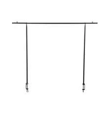 Table Garland Stand. Table Decoration Bar. 130-250 Cm. - Black - View 10
