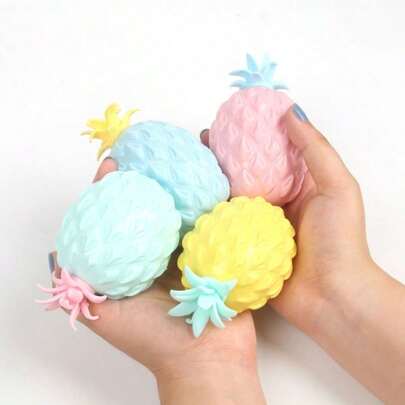 1pc Water Droplet Pineapple Squishy Toy - Pineapple Stress Relief Toy - Squeeze Toy - Soft Toy - Squishy Toy - Fidget Toy - Stitch Toys - Travel Toys - Classroom Fidget Toys - Mini Bath Toys - Christmas Stationery Stress Ball - Birthday Gift - Perfect Gift - Gift - Toys - Games