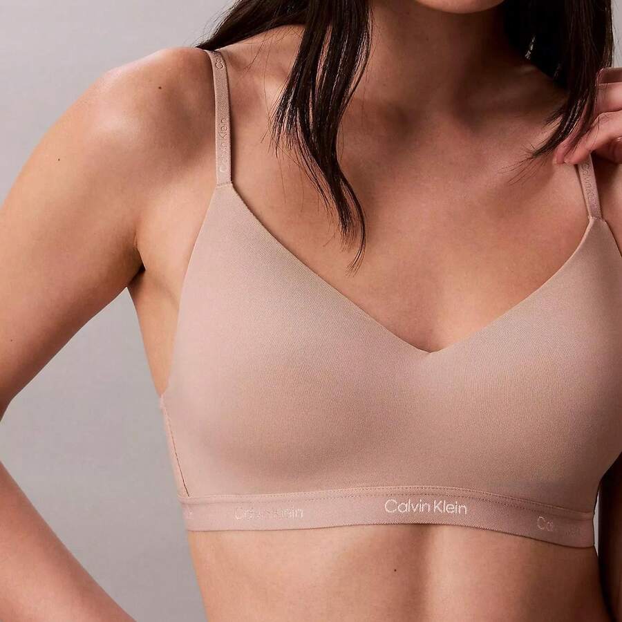 Form To Body Lightly Lined Bralette Underwear Women Bras + Bralettes QF7618 - Tuyết tùng - Xem 1