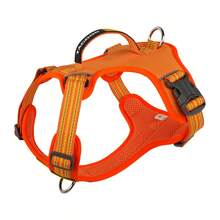 Adjustable Soft Yet Durable Dog Harness With Handle, Suitable For Medium Dogs, Outdoor Dog Chest Strap With Reflective Strips - Multicolor - View 10