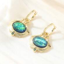 DIYCCPC Elegant Leaf Design Pendant Earrings, Versatile Decorative Accessory, Bohemian Jewelry, Ideal Gift For Women - Multicolor - View 4
