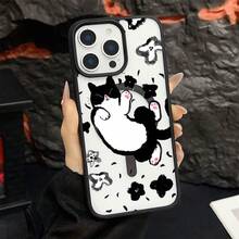 マグネット式黄ばみ防止 | 高級感あふれる2in1アクリルマグネット式スマホケース！スタイリッシュで手触りも良く、実用的な保護機能とマグネット式・耐衝撃設計を融合させた、高級感あふれるケースです。 猫花蝶ケース  11  17e 手机壳  17e 手机壳 家族、恋人、友人、そして子供たちへのプレゼントに最適です。  16e/11 Pro Max/17 Pro Max/14 Pro Max/16 Pro Max/17e/13 Pro Max/11 Pro/17 Pro/12 Pro/14 Plus/15/15 Plus/15 Pro/ 13 pro/13/16/17/14/16 Plus/16 Pro/12/12 Pro Max/14 Pro/Apple  Air/15 Pro Max - ブラック - チェックする 24