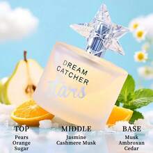 Wish 3.4 Fl Oz Women's Perfume - Persistent Fragrance - Sweet And Floral Scent Suitable For Date Night - Contains Green Anjou Pear, Orange And Sugar, Jasmine Cashmere Musk – Ambroxan Cedar – Designer Inspired Clean Scent – Long Lasting For Everyday, Gift For Her – Ideal For Girlfriend, Best Friend, Mom – Valentine's Birthday Mother's Day - Lê Anjou xanh/Cam/Đường - Xem 2