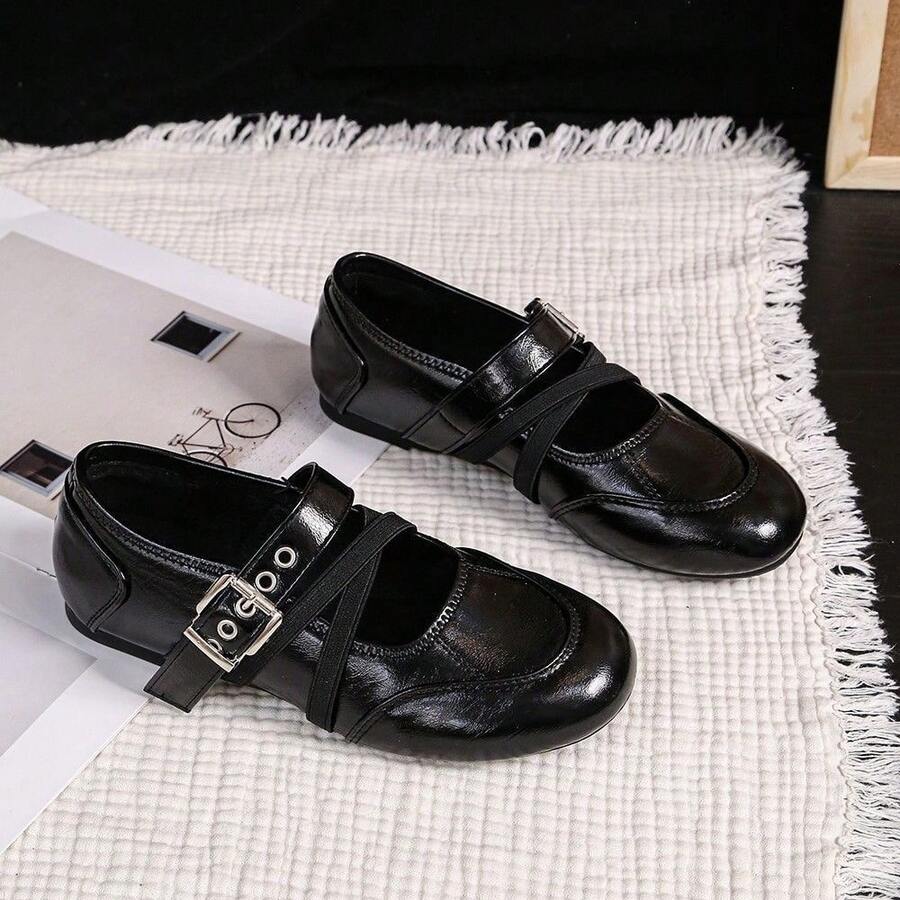 Women Flats - Black Upgraded Version - View 1