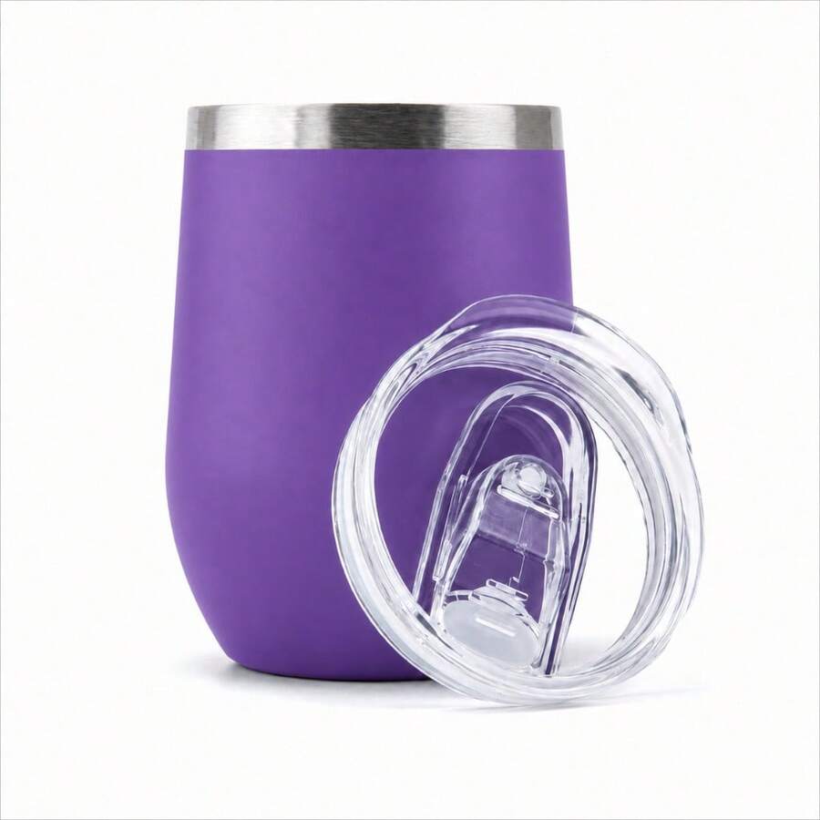 360ml Thermal Mug MS985 Keeps Drinks Hot And Cold - New - Purple - View 1