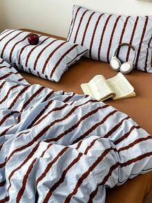 2pcs Polyester Printed Pillowcase Set, Dorm Bedding, Dorm Decor, Home Bedroom, Suitable For All Seasons, Soft And Breathable Bedroom Bedding (Pillow Inserts Not Included) - Multicolor - View 4