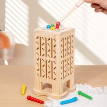 Wooden Pull-Stick Game Toy, A Tabletop Toy For Parent-Child Interaction And Competitive Focus Training, A Birthday And Christmas Gift - Stick Game - View 8