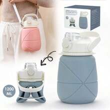 Portable Travel Silicone Retractable Foldable Sports Water Cup  Large Capacity Outdoor Tumbler New Product - Nhiều màu - Xem 1