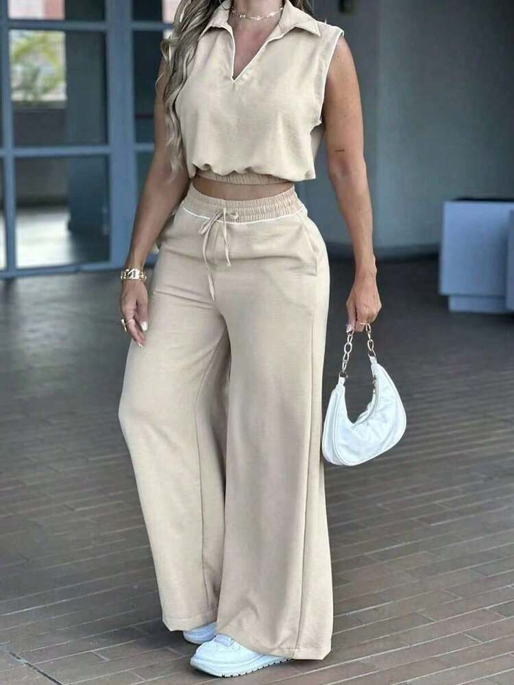 Women Sports Sets - Apricot - View 2