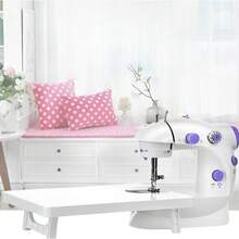 Mini Portable Electric Sewing Machine + Foot Pedal, Dual Voltage 110v-220v - 縫紉機 - 查看 5