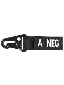BLOOD TYPE A- KEYCHAIN, CONDOR BRAND - Black - View 1