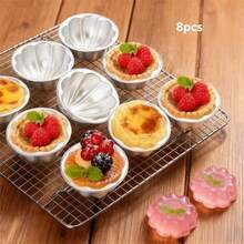 Aluminum Non-Stick Pumpkin Shaped Pudding/Jelly Cake Mold, Suitable For Cake Cups, Perfect For Making Pudding, Jelly, Pancakes And Cakes. Ideal For Halloween, Parties And Various Occasions. - Multicolor - View 14
