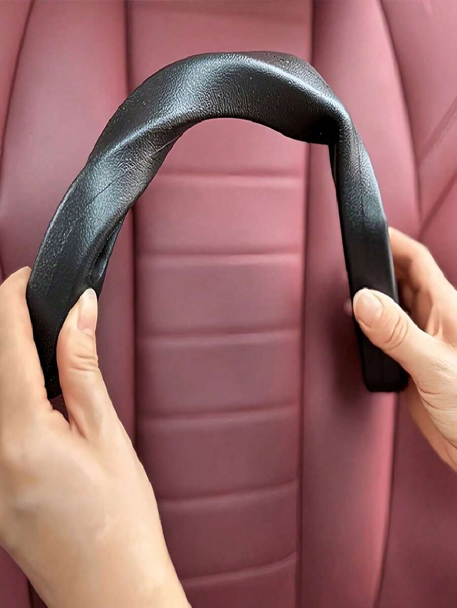 1件裝汽車座椅縫隙填充收納盒，多功能雙槽儲物單元，有效防止物品掉入座椅縫隙，填補空間並可收納鑰匙、手機和卡片等個人物品