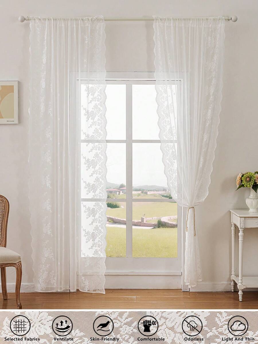 Rèm voan hoa văn có túi (1/2 chiếc), rèm ren xếp ly hai mặt, rèm jacquard cản sáng cho phòng khách, phòng ngủ, phòng học, nhà bếp, rèm bán trong suốt, rèm tủ, rèm ngoài trời, rèm ngày lễ.