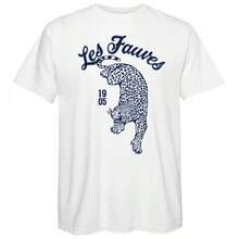 Nueva Colección 2026 Camiseta de Algodón Les Fauves,% Algodón, blanca, unisex - Blanco - Ver 1