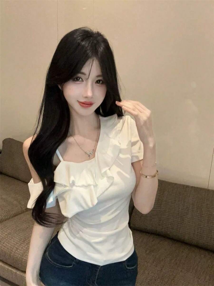 Women Tops - White - View 1