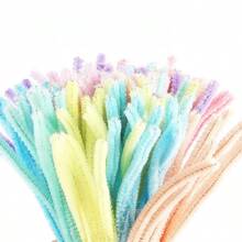 100pcs Pipe Cleaner Craft Kit, Includes 100pcs Pipe Cleaners, 160pcs Floral Stamens, Suitable For DIY Art Crafts, Party Decorations, Art Projects, Decorative Stems, DIY Accessories, Great Handmade Gift For Valentine's Day And Mother's Day - 100 Pieces Of Mixed Macarons - View 2