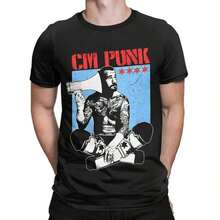 Men's Cotton T-Shirt, The Queen Is Dead - T-Shirt, 80s, Morrissey, Large Size, Black T-Shirt For Men 62462 - 黑色 4 - 查看 11