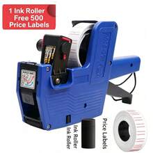 Single Line 8-Digit EOS 5500 Price Labeling Machine With Protective Cover, Supports English Coding, Lightweight And Easy To Operate, Suitable For Price Labels, Product Labels And Shelf Pricing, Durable And Practical, Suitable For Retail Stores, Supermarkets And Shops - Yellow - View 9