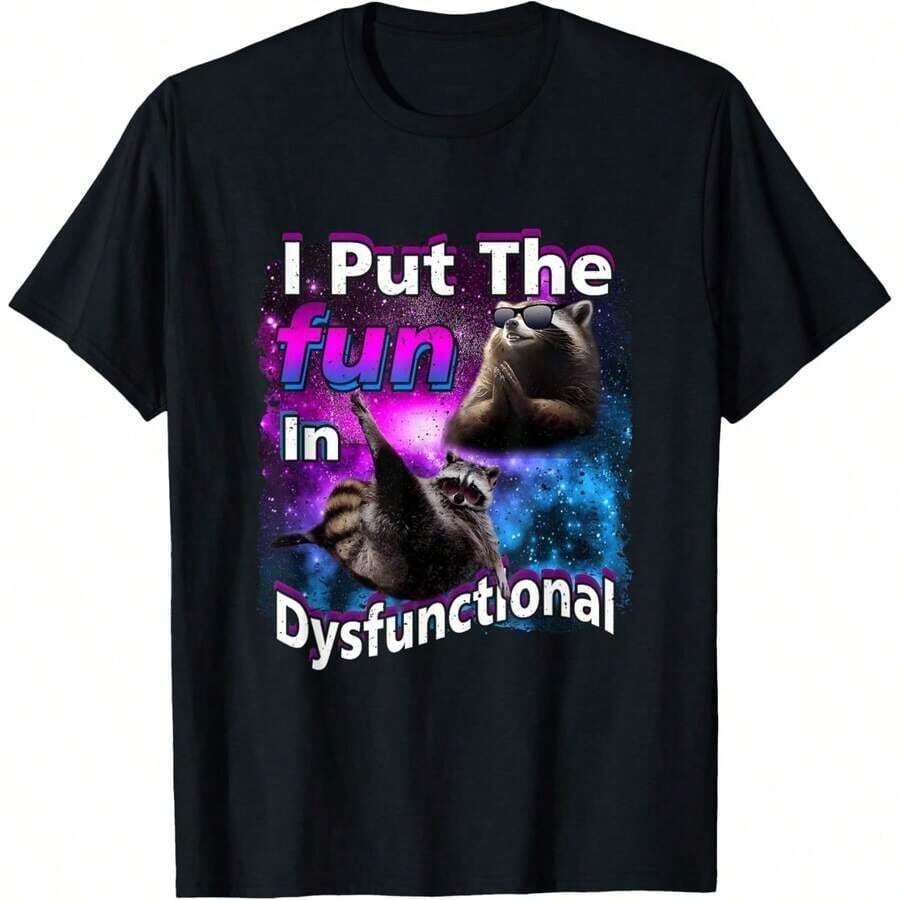 I Put The "Lit" In Literature - Funny Retro T-Shirt. - Black 4 - View 1