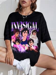 Women T-Shirts - Black - View 1