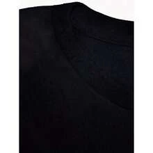 Camiseta de bombero para mujer, 100% algodón, cuello redondo informal, manga corta, corte regular, con estampado digital de la bandera estadounidense y una figura de bombero femenina, ligeramente elástica, para uso diario y de fin de semana en todas las estaciones. - Negro - Ver 7