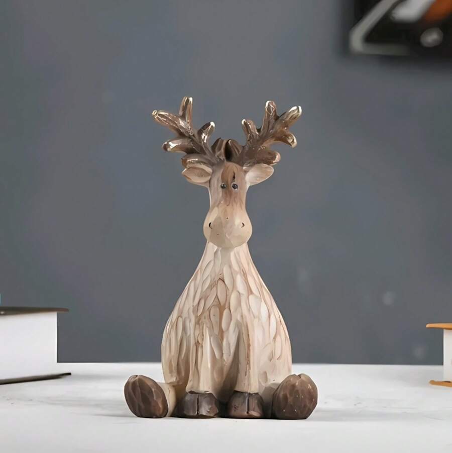 Christmas Party Supplies - Natural Wood Color - View 1